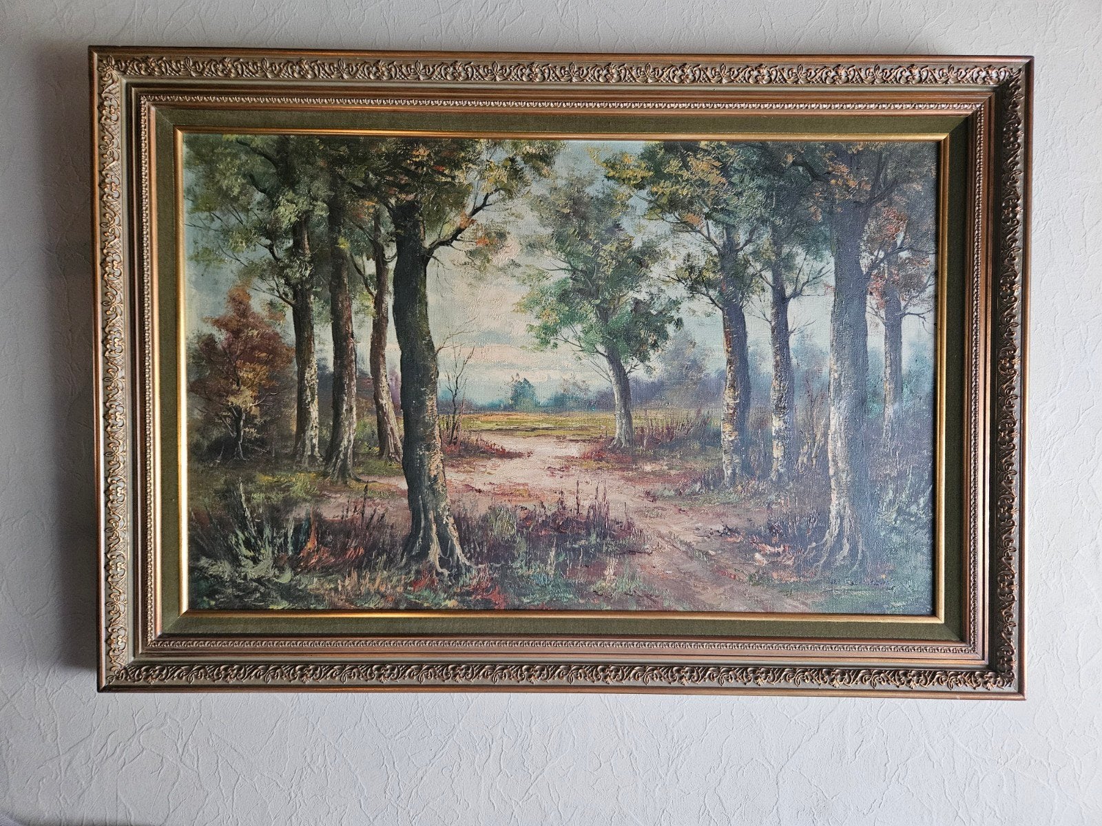 schilderij van Van Raemdonck 130x90, Antiek en Kunst, Ophalen