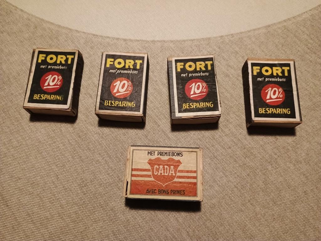 Lucifers Fort, Cada volle doosjes, Antiek en Kunst, Ophalen of Verzenden