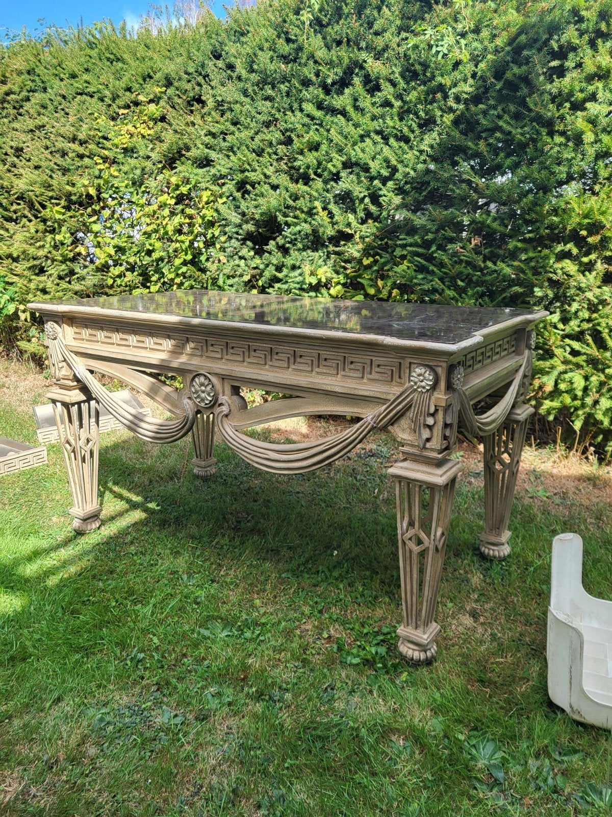 table console double face art déco, Enlèvement