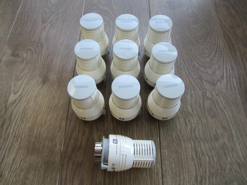 10 Thermostatische chauffage koppen, Doe-het-zelf en Bouw, Ophalen of Verzenden, Gebruikt, Overige typen