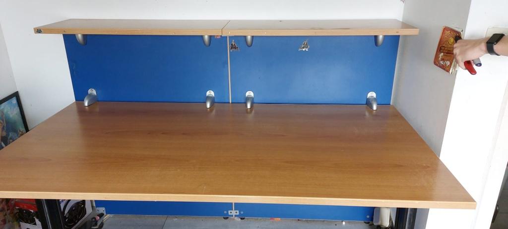 bureau met aparte tafel, Ophalen, Overige typen, 160 cm, Gebruikt