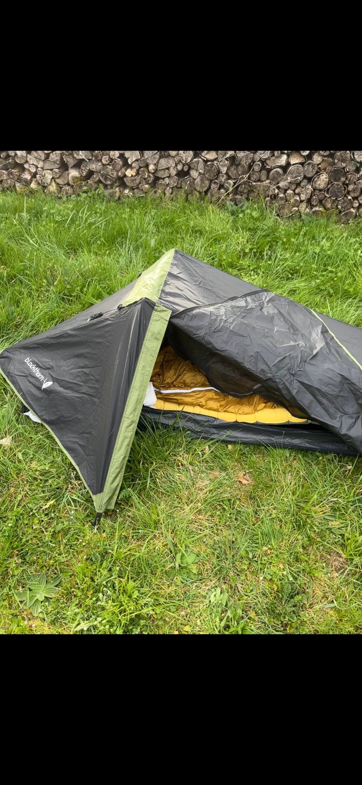 1 persoons trekking tent, Ophalen of Verzenden, Zo goed als nieuw