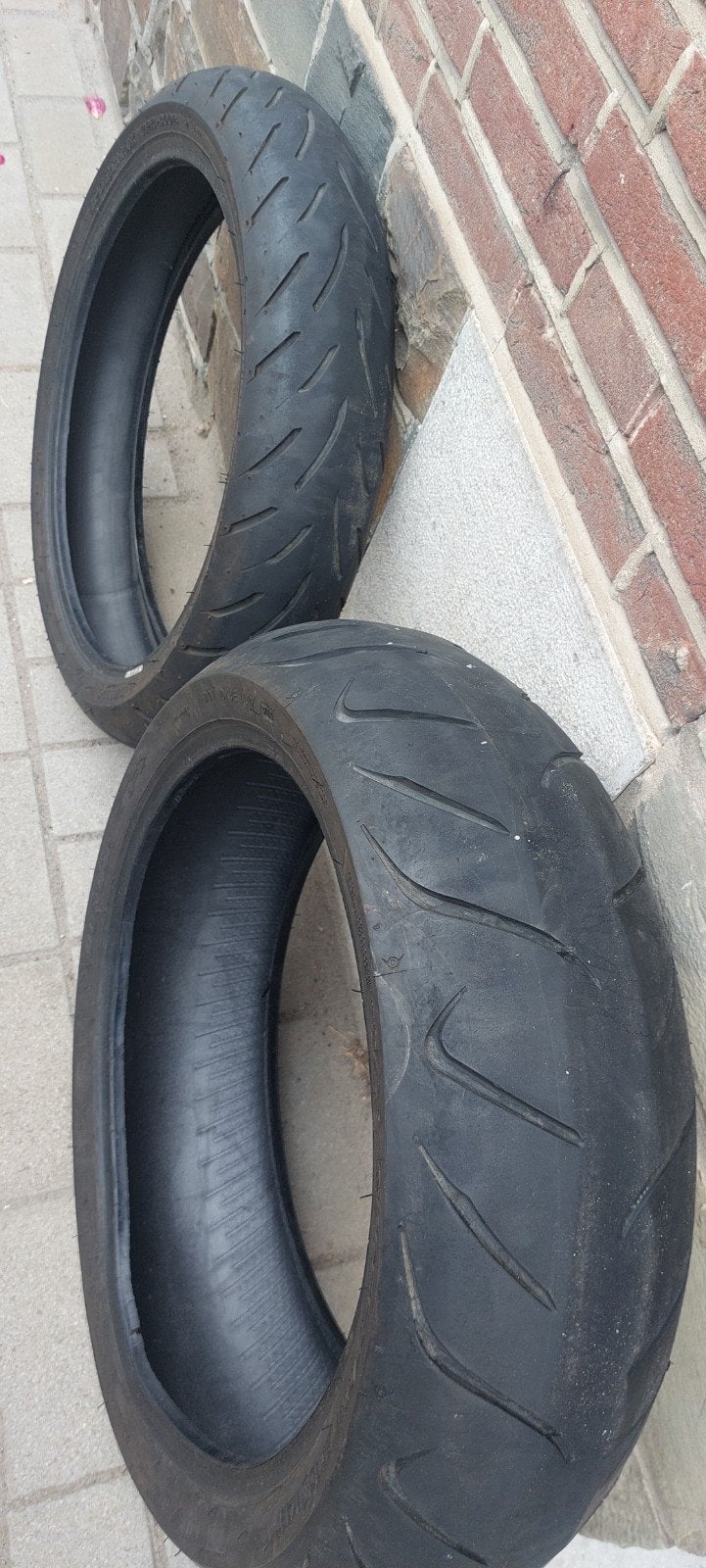 Dunlop Sportmax-banden, Ophalen, Gebruikt