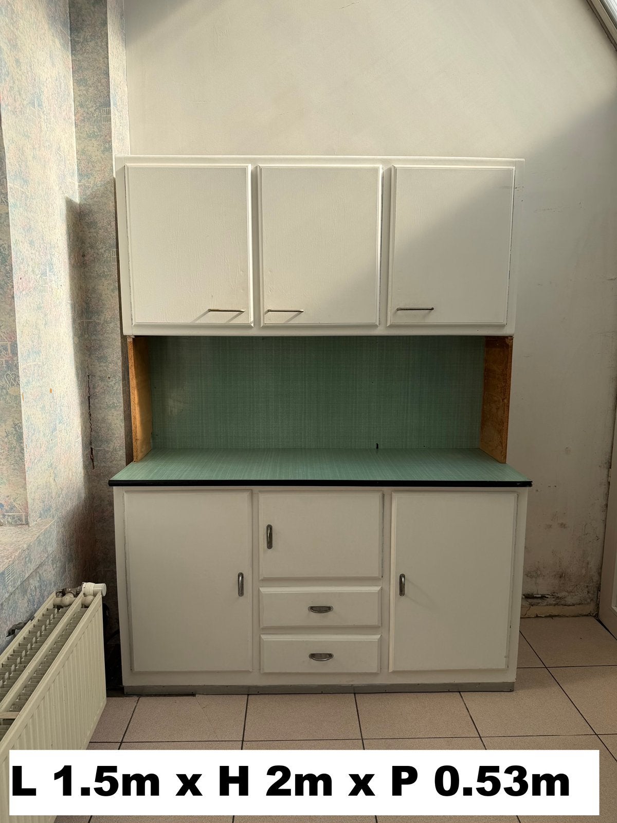 Meuble buffet 1.5m x 2m haut et 0.53m profondeur, Enlèvement, Utilisé, Armoire