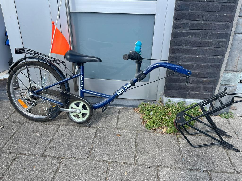 Aanhangfiets voor een kind, Fietsen en Brommers, Ophalen, Zo goed als nieuw, Aanhangfiets