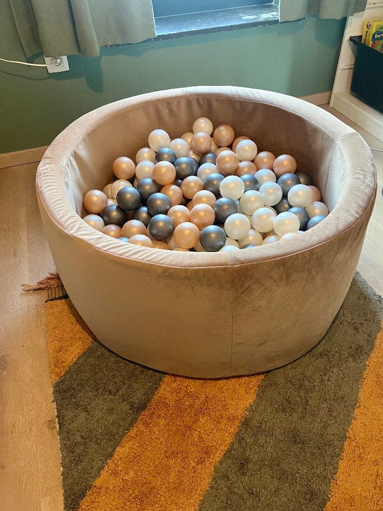 Piscine à balles Misioo (80x40) avec 300 balles, Enlèvement, Comme neuf, Garçon ou Fille