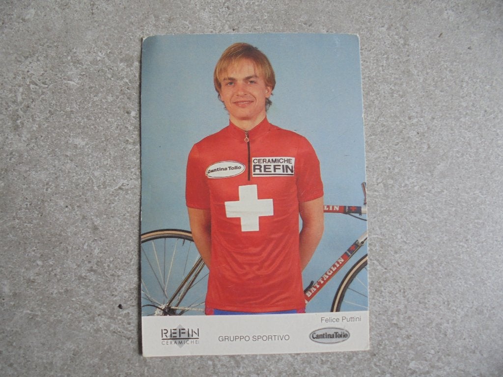 Wielerfoto Felice Puttini, Verzenden