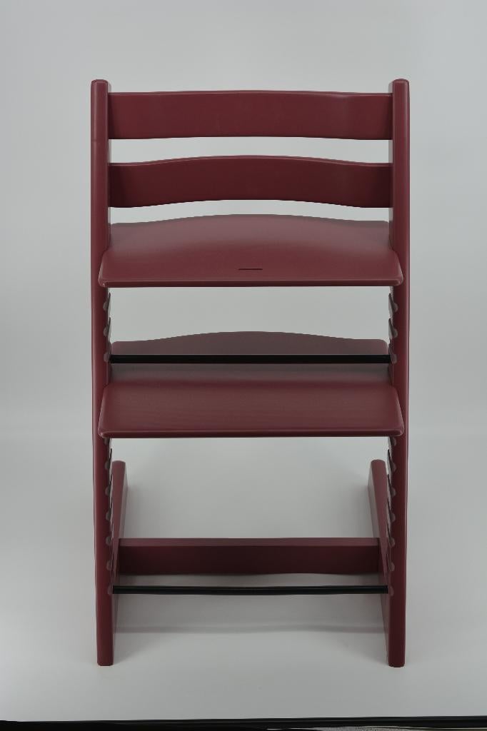 Stokke Tripp Trapp Heather rose — Modèle reconditionné, Envoi, Comme neuf, Chaise évolutive, Ceinture(s)