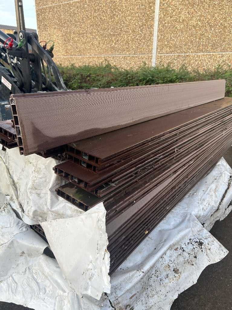Houtcomposiet  duofuse, Tuin en Terras, Schuttingen, Ophalen, Zo goed als nieuw, Overige materialen