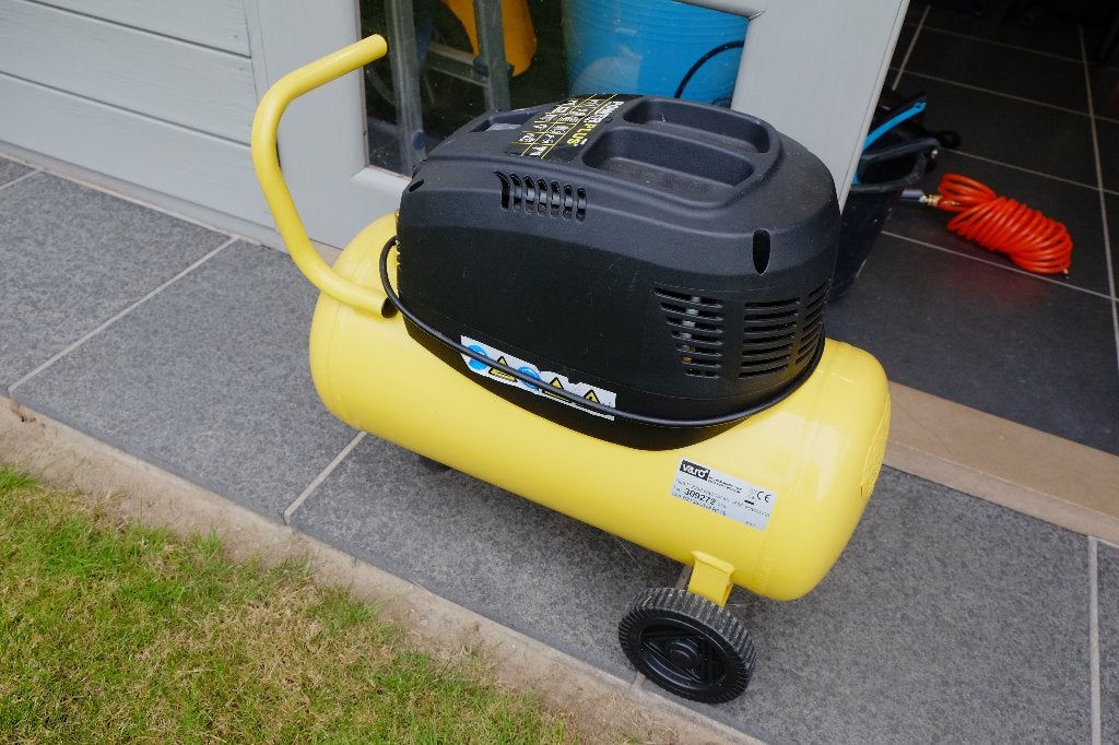 Compressor Power Plus, Ophalen, Mobiel, Gebruikt, 6 tot 10 bar