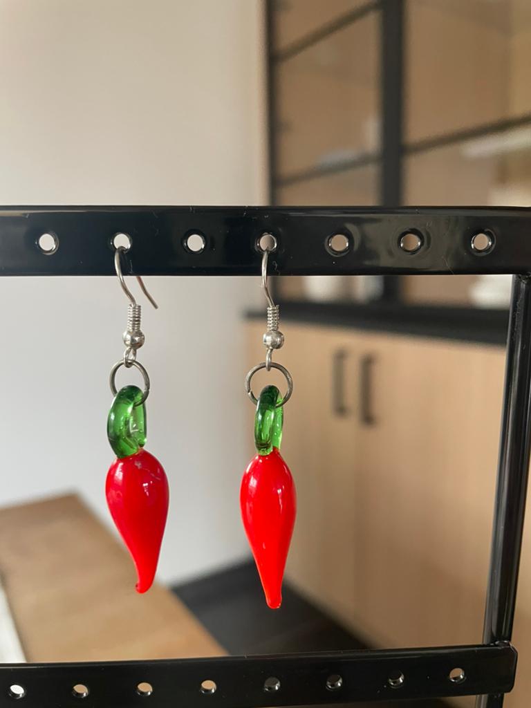 Zeer leuke oorbellen, Handtassen en Accessoires, Oorbellen, Hangers, Nieuw, Ophalen of Verzenden, Glas