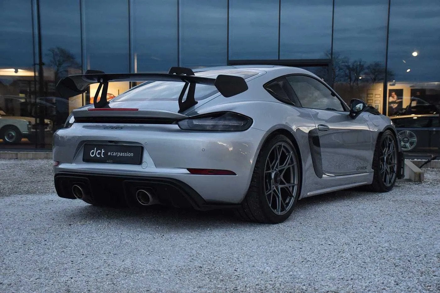 Porsche 718 Cayman GT4RS Weissach Clubsport Lift, Autos, Porsche, Argent ou Gris, Achat, 3996 cm³, Euro 6