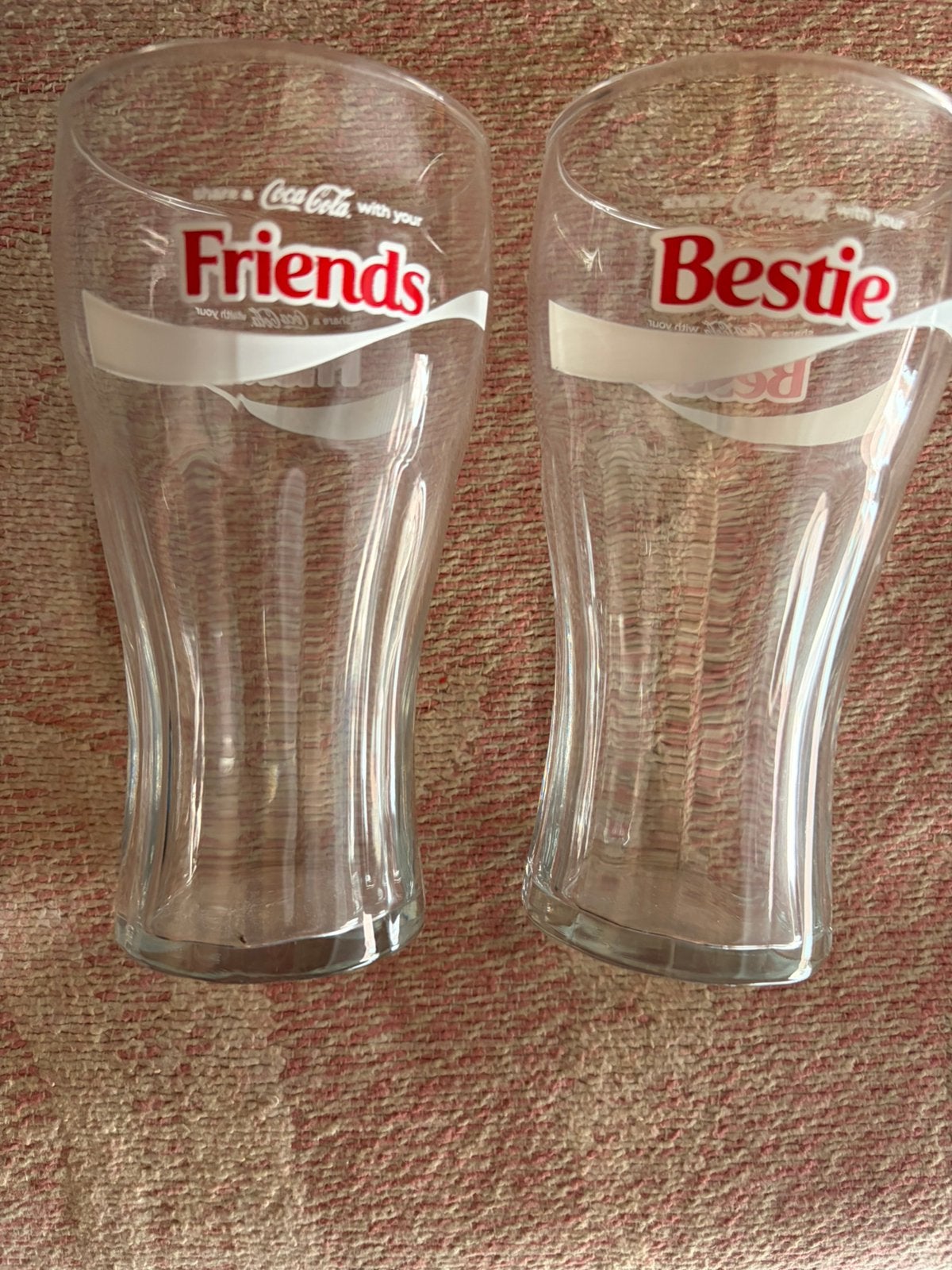 Verres à Coca Cola, Collections, Enlèvement, Comme neuf, Verre à soda