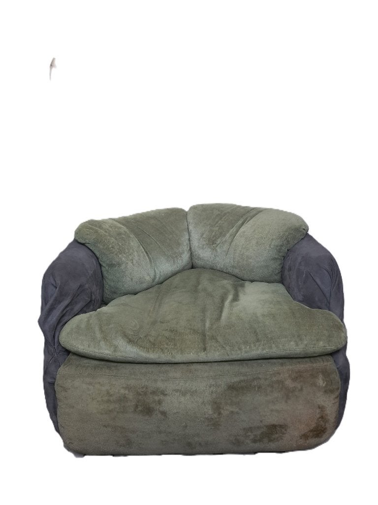Italiaanse vintage fauteuil van Saporiti, Huis en Inrichting, Ophalen, Gebruikt, Overige materialen