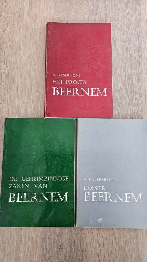 3 boeken over de mysterieuze zaak van Beernem, Boeken, Ophalen, Alfons ryserhove, Complete serie
