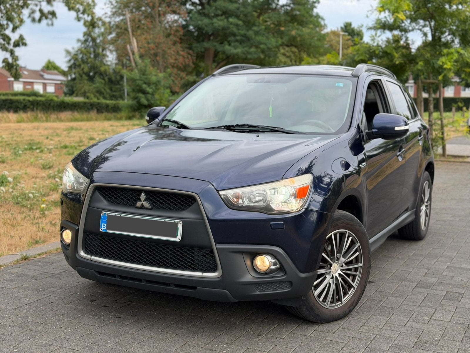 Mitsubishi ASX 1.8 Diesel Bj2011* Full Optie!! 291.000Km'S!, Auto's, Euro 5, Blauw, Leder, Bedrijf