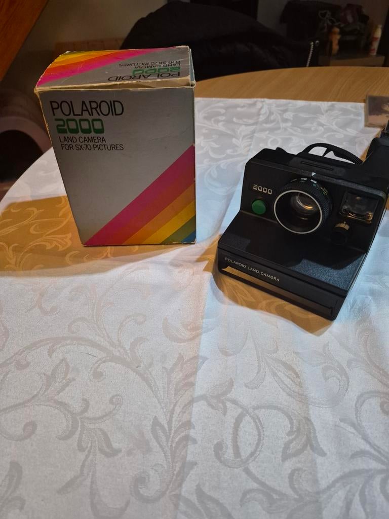 Vintage Polaroid 2000 camera met originele doos, Ophalen of Verzenden