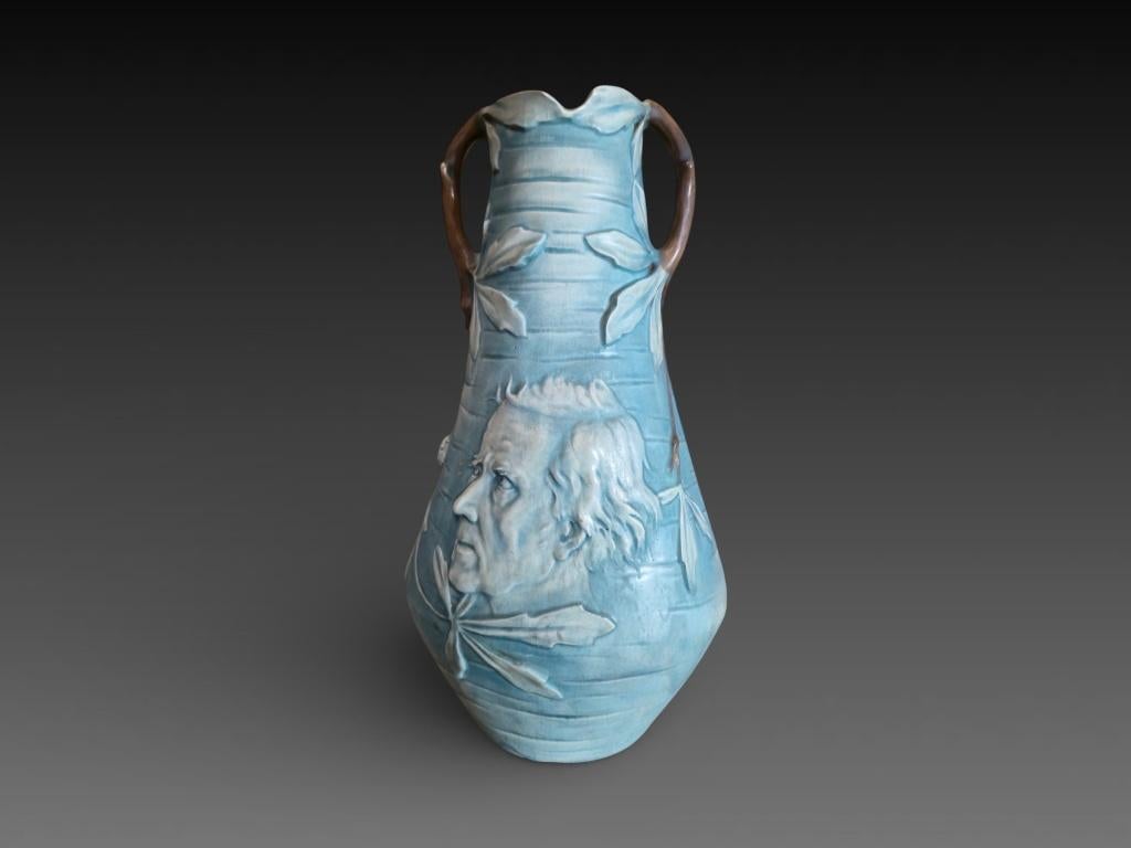 Bernard Bloch (1836-1909), vase en céramique, Enlèvement ou Envoi