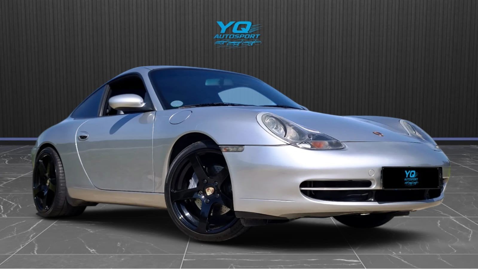 Porsche 996 Carrera4 911 Automaat Leder, Auto's, Automaat, Zwart, Leder, Bedrijf