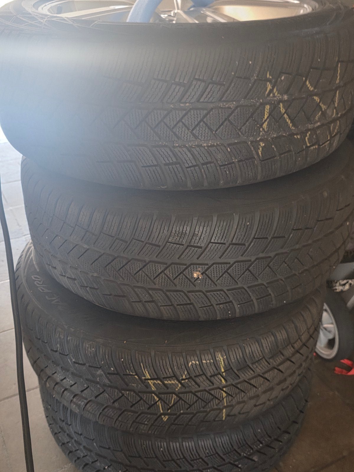 Audi banden inclusief velgen en verschillenden banden maten, Ophalen