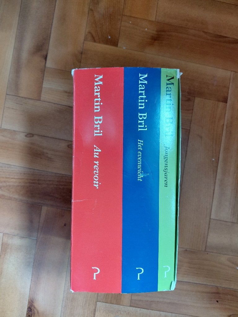 De brillendoos - 3 boeken Martin Bril, Enlèvement ou Envoi, Bril Martin, Utilisé, Pays-Bas