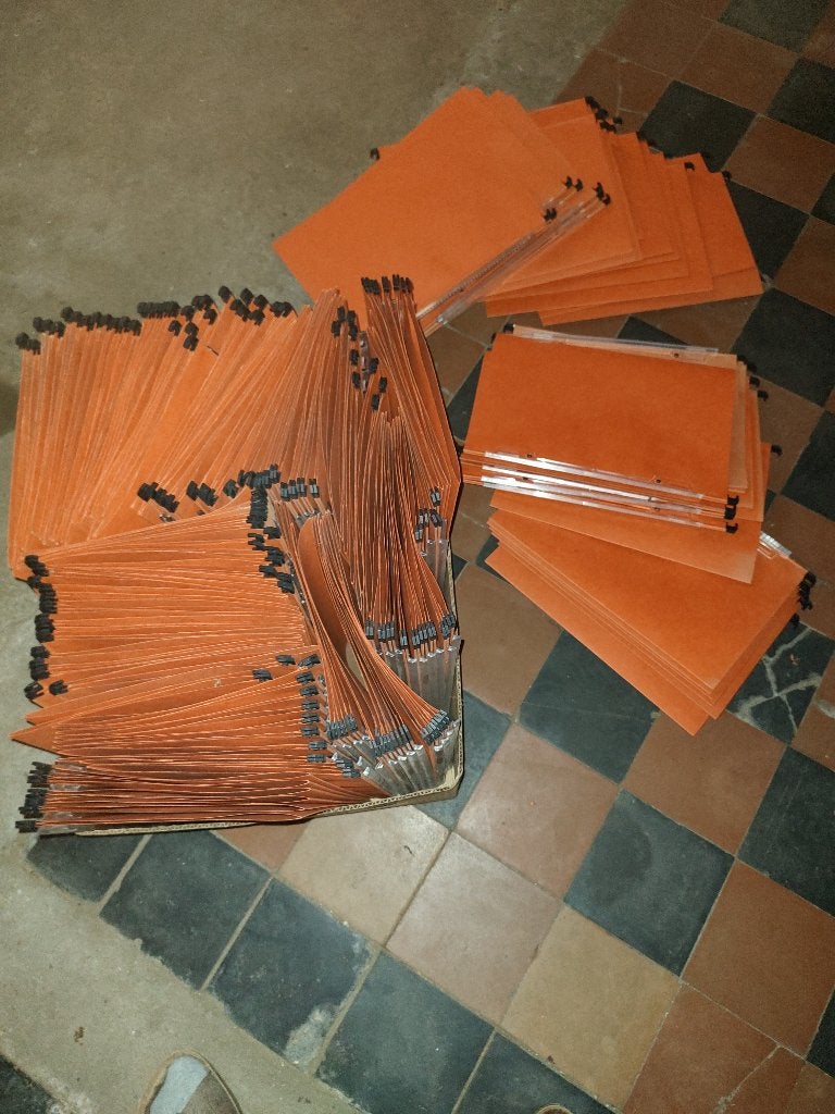 Hangmappen, Ophalen, Gebruikt