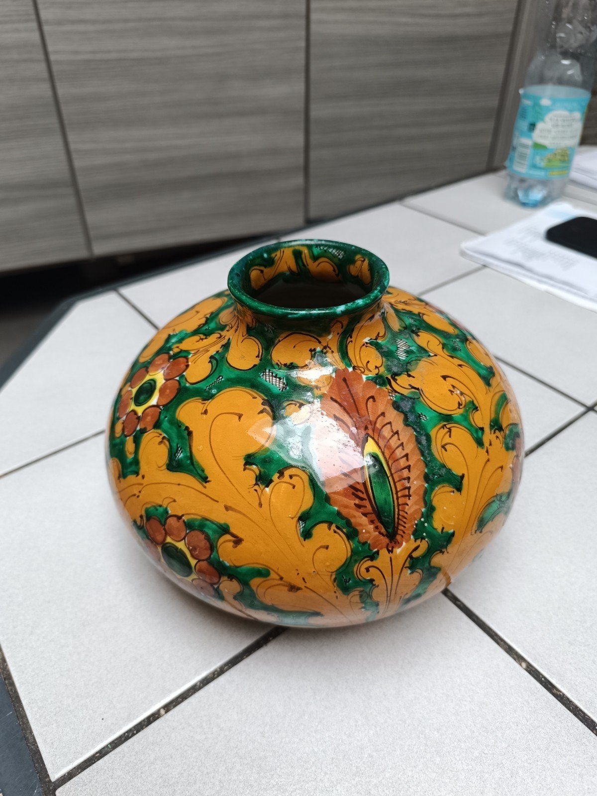 Giacomo Dolcetti keramische vaas, Antiek en Kunst, Antiek | Vazen, Ophalen of Verzenden