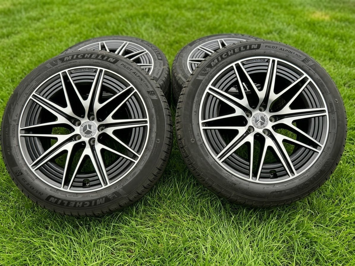 Originele Mercedes-AMG GLC 43/63 (X254) winterset/wiel, Ophalen, 20 inch, Band(en)