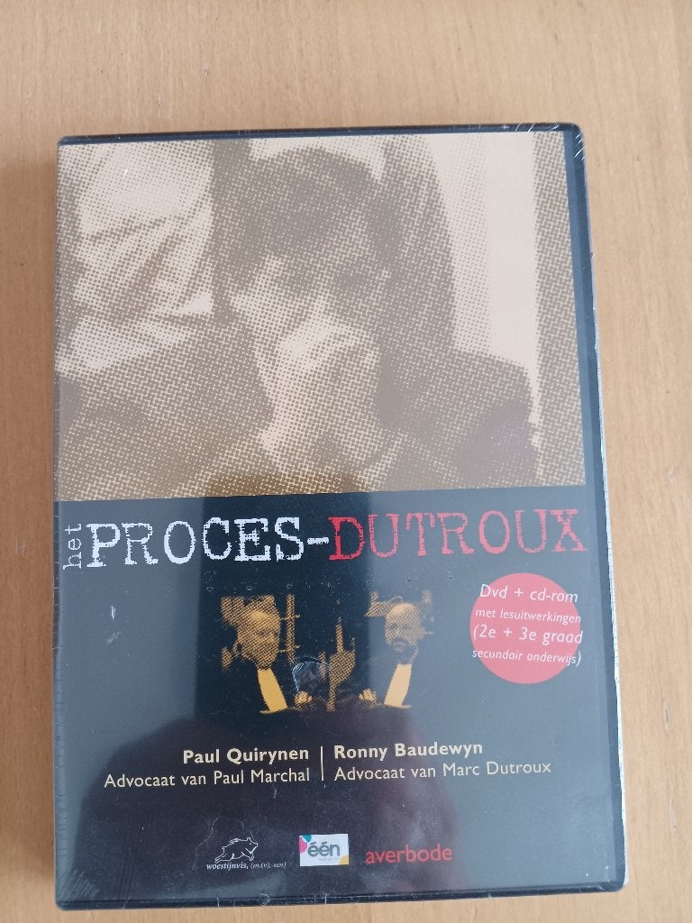 DVD + cd rom proces Marc Dutroux, Vanaf 18 jaar, Bonusmateriaal, Politiek of Geschiedenis, Nieuw in verpakking