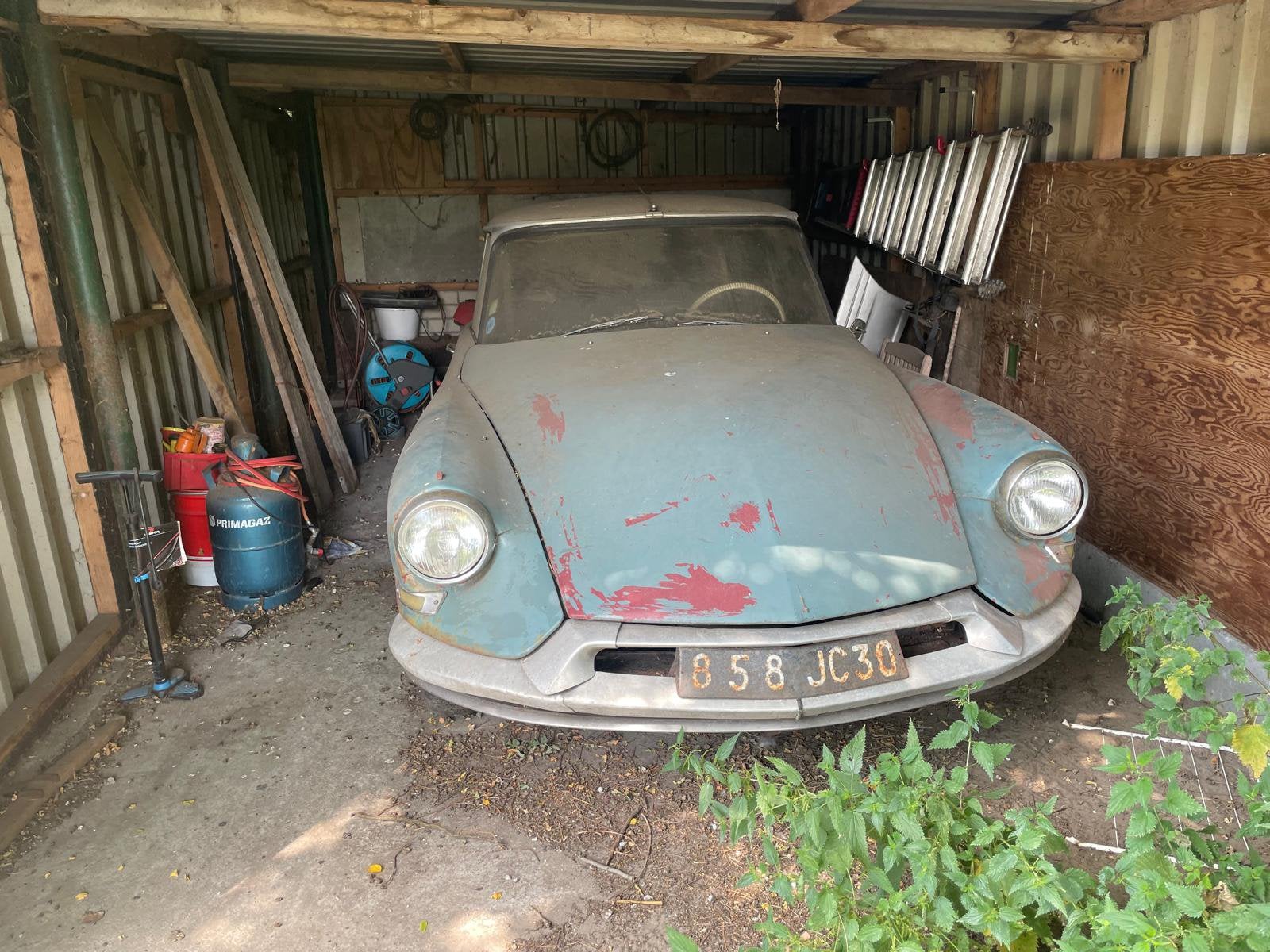 Citroen ds / id 19p, Voorwielaandrijving, 4 deurs, Stof, Citroën