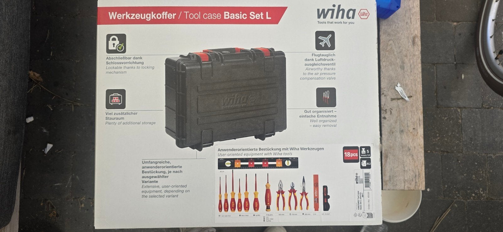 Wiha gereedschapskoffer, Enlèvement, Neuf