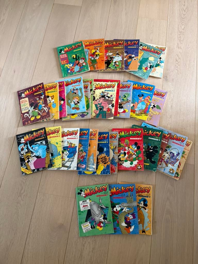 Maandblad Micky jaren ‘70, Plusieurs comics, Enlèvement ou Envoi, Utilisé