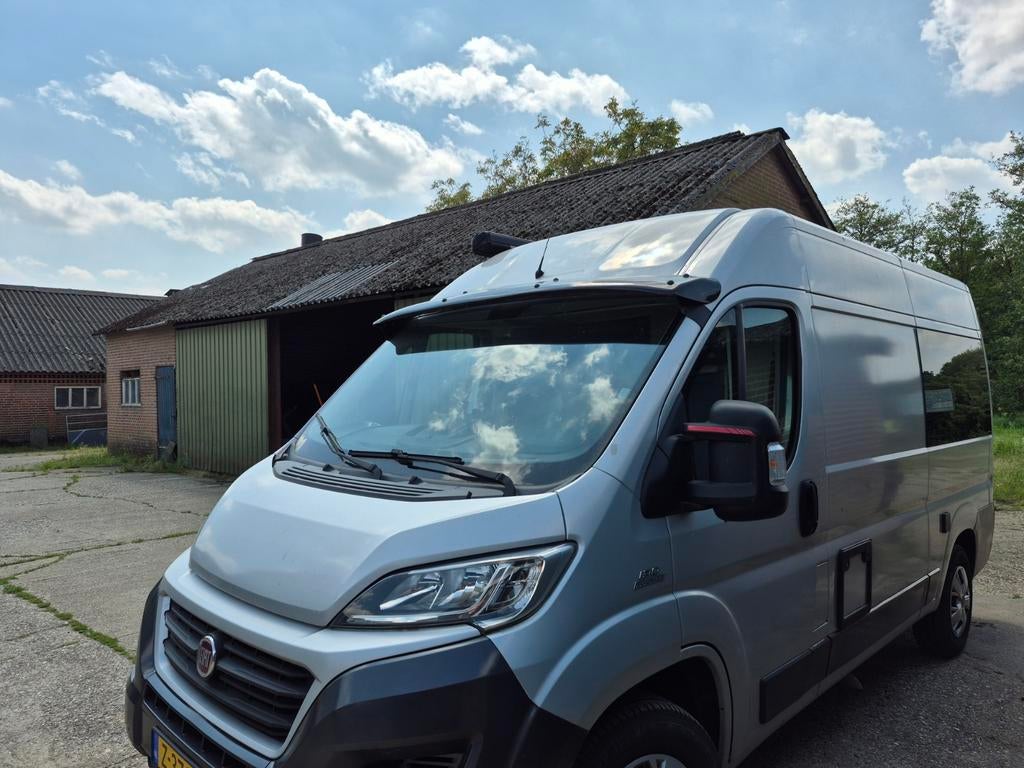 Zonneklep Fiat Ducato., Ophalen