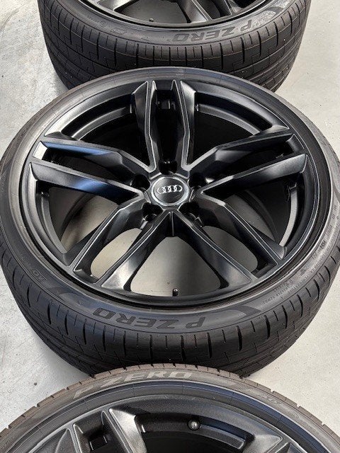 Audi velgen 19 inch met banden, Autos : Pièces & Accessoires, Pneus & Jantes, Pneus et Jantes, Pneus été, 19 pouces, 245 mm, Véhicule de tourisme