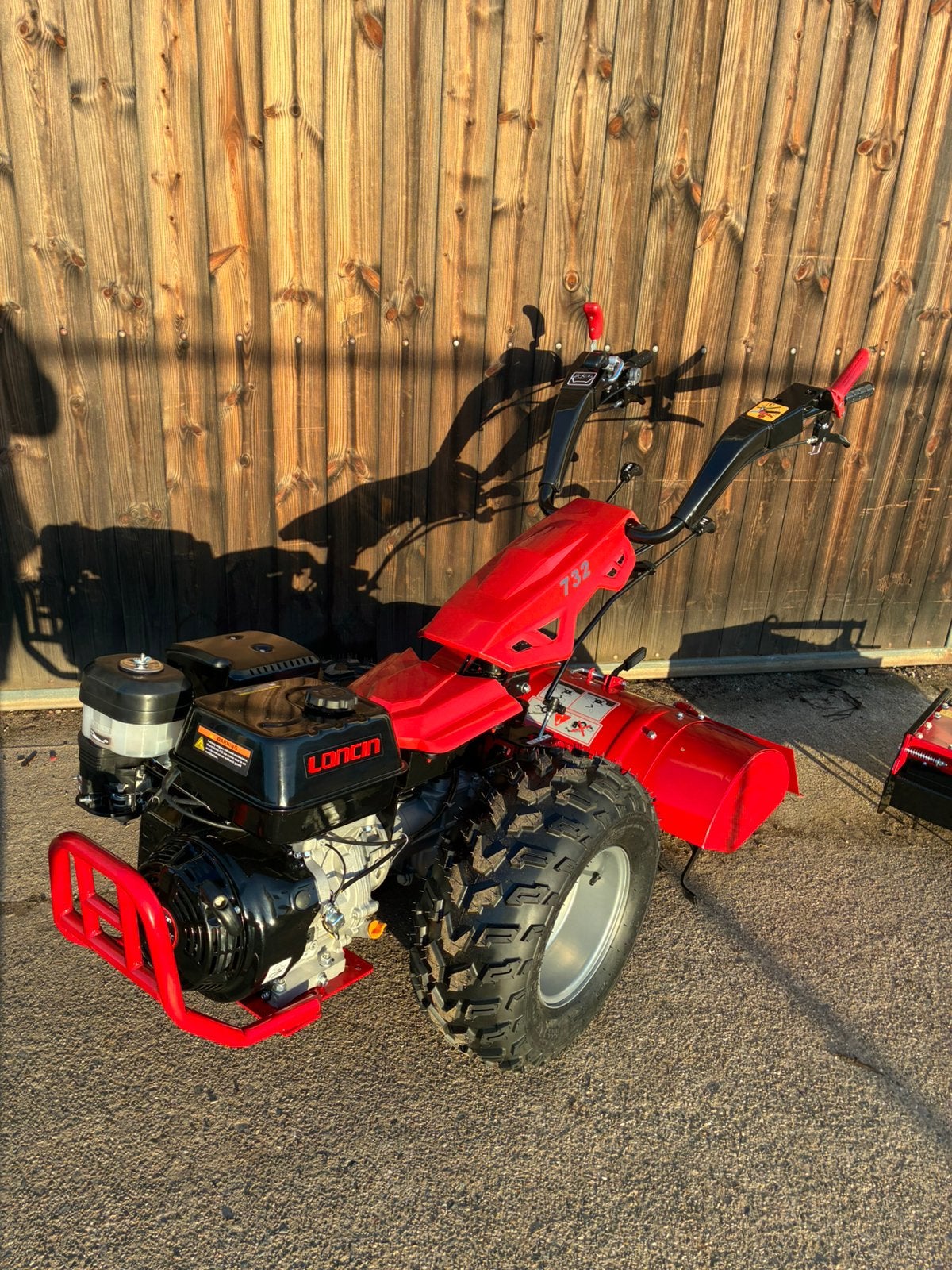 Motoculteur met frees en Rotoreg, Ophalen, Zo goed als nieuw