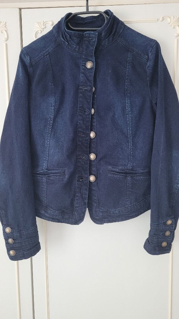 veste en jean dame taille S  Bonobo, Enlèvement ou Envoi, Comme neuf, Taille 36 (S), Bleu