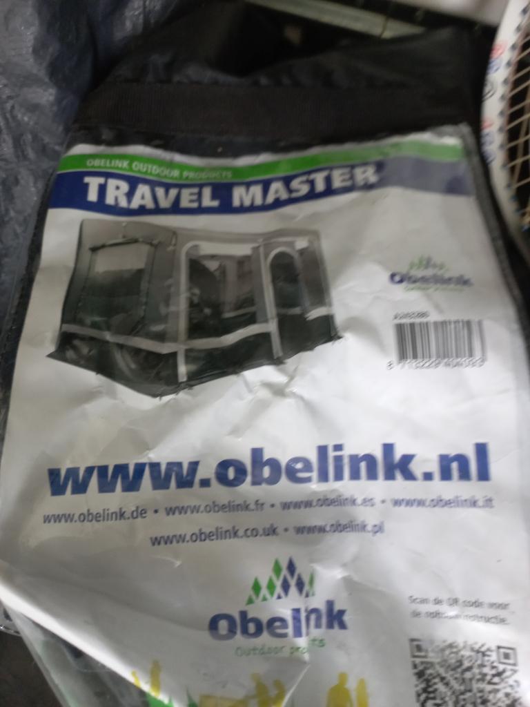 Luifeltent obelink en master room tent, Caravans en Kamperen, Voortenten en Luifels, Ophalen, Gebruikt, Overige merken