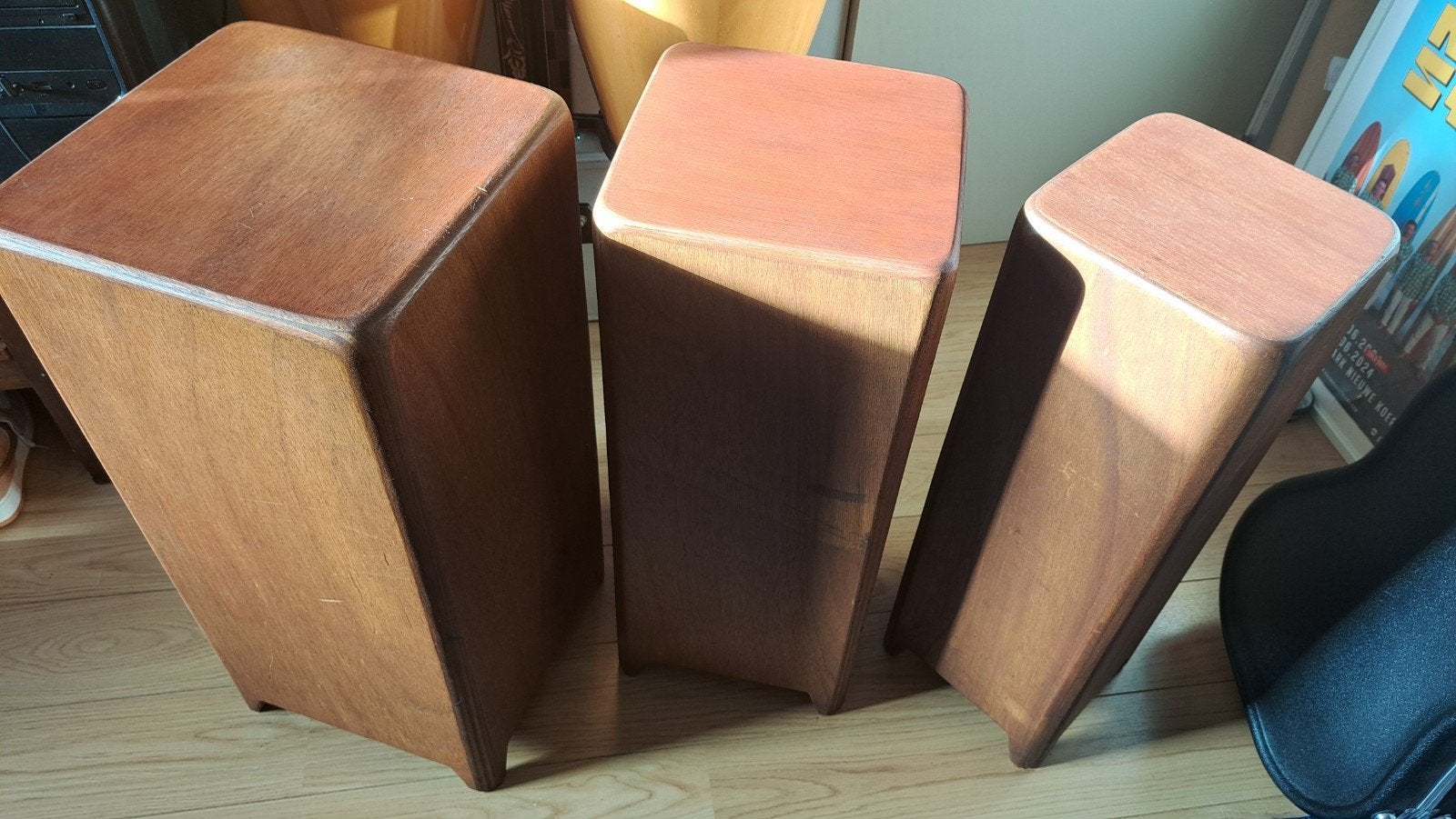 cajon's set van 3stuks, Muziek en Instrumenten, Percussie, Ophalen, Gebruikt