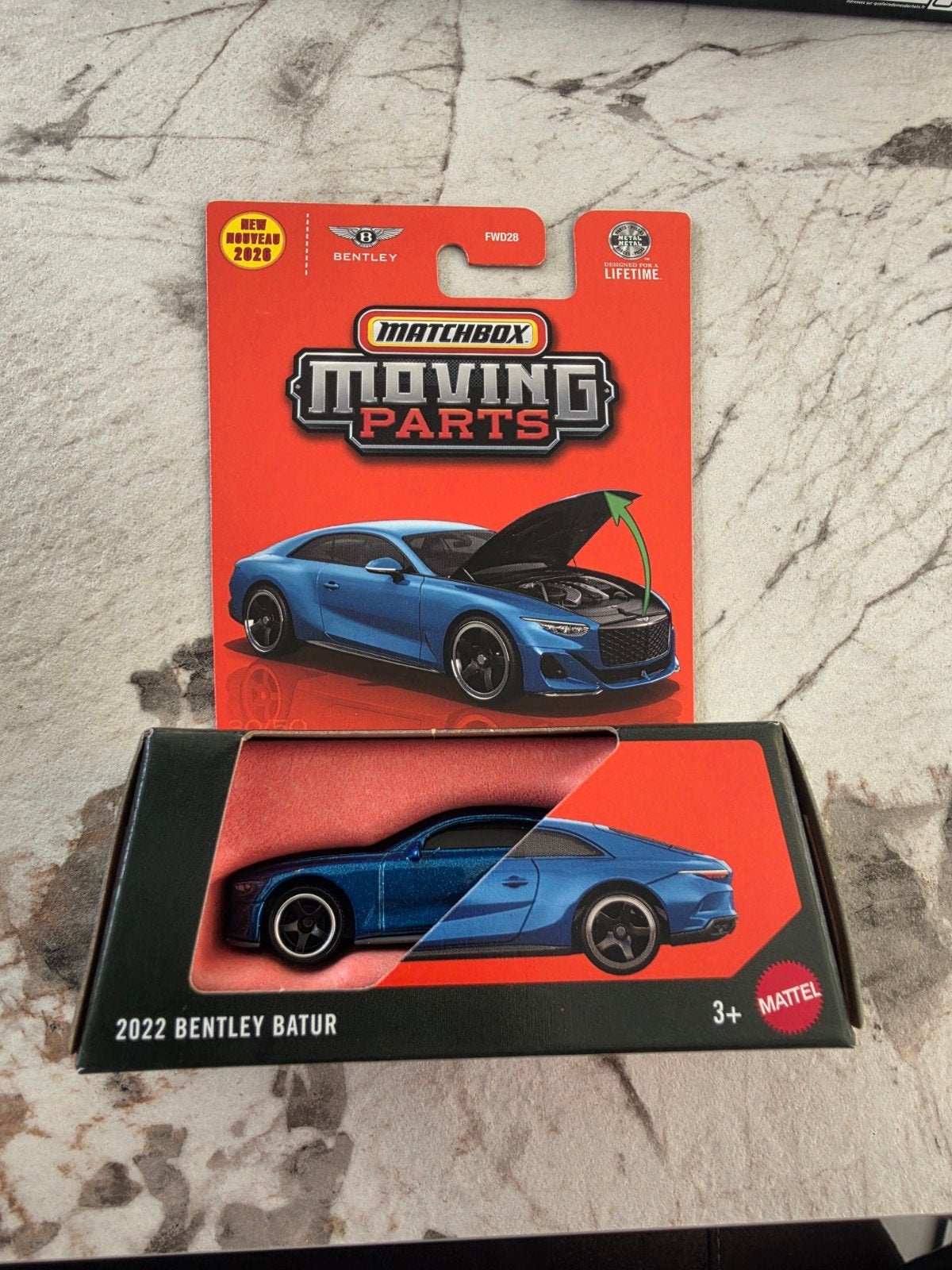 matchbox moving parts Bentley batur, Enlèvement ou Envoi