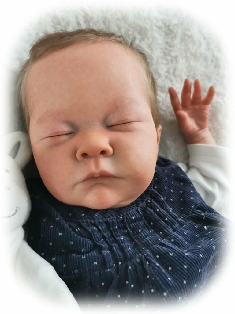 Reborn baby Roxy, Verzamelen, Ophalen of Verzenden, Nieuw, Pop, Levensecht of Reborn