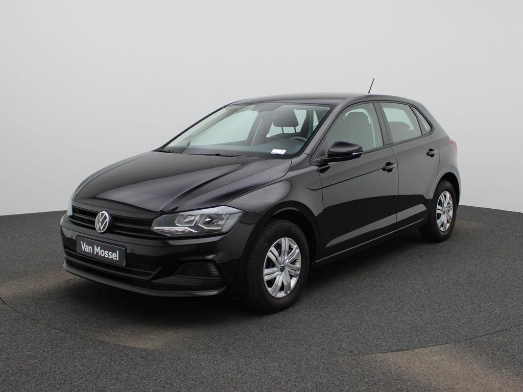 Volkswagen Polo 1.0 TSI Trendline PDC V+A | Carplay | Cruise, Auto's, Voorwielaandrijving, Stof, Gebruikt, Zwart
