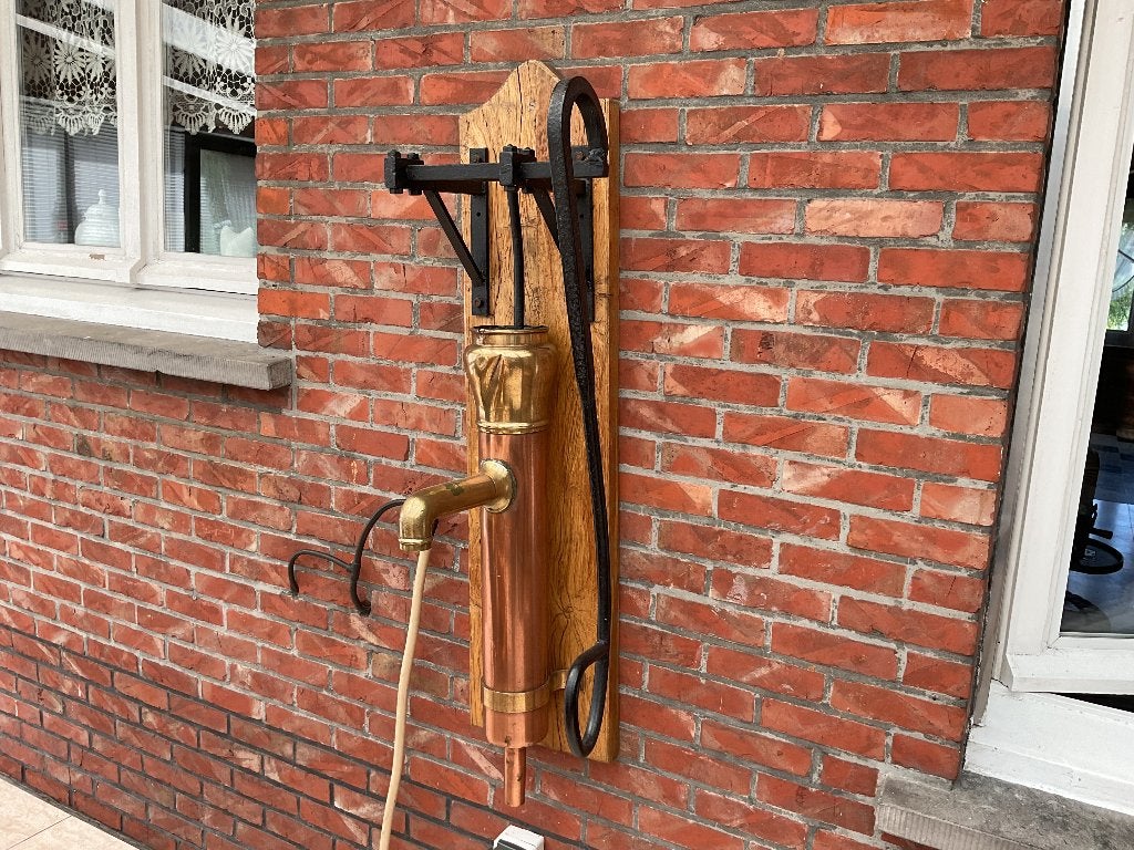 Koperen pomp, Ophalen, Koper