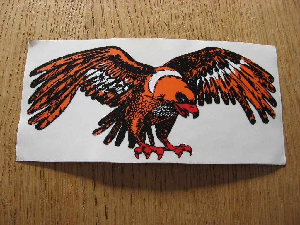 Sticker Duikende Adelaar 17 x 8 cm, Enlèvement ou Envoi, Neuf, Autres types