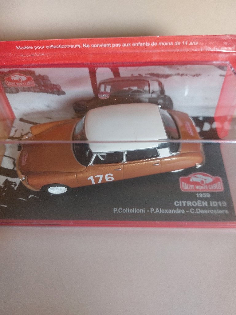 Citroën ID19 Rallye Monte Carlo 1959, Envoi, Neuf, Voiture, Autres marques