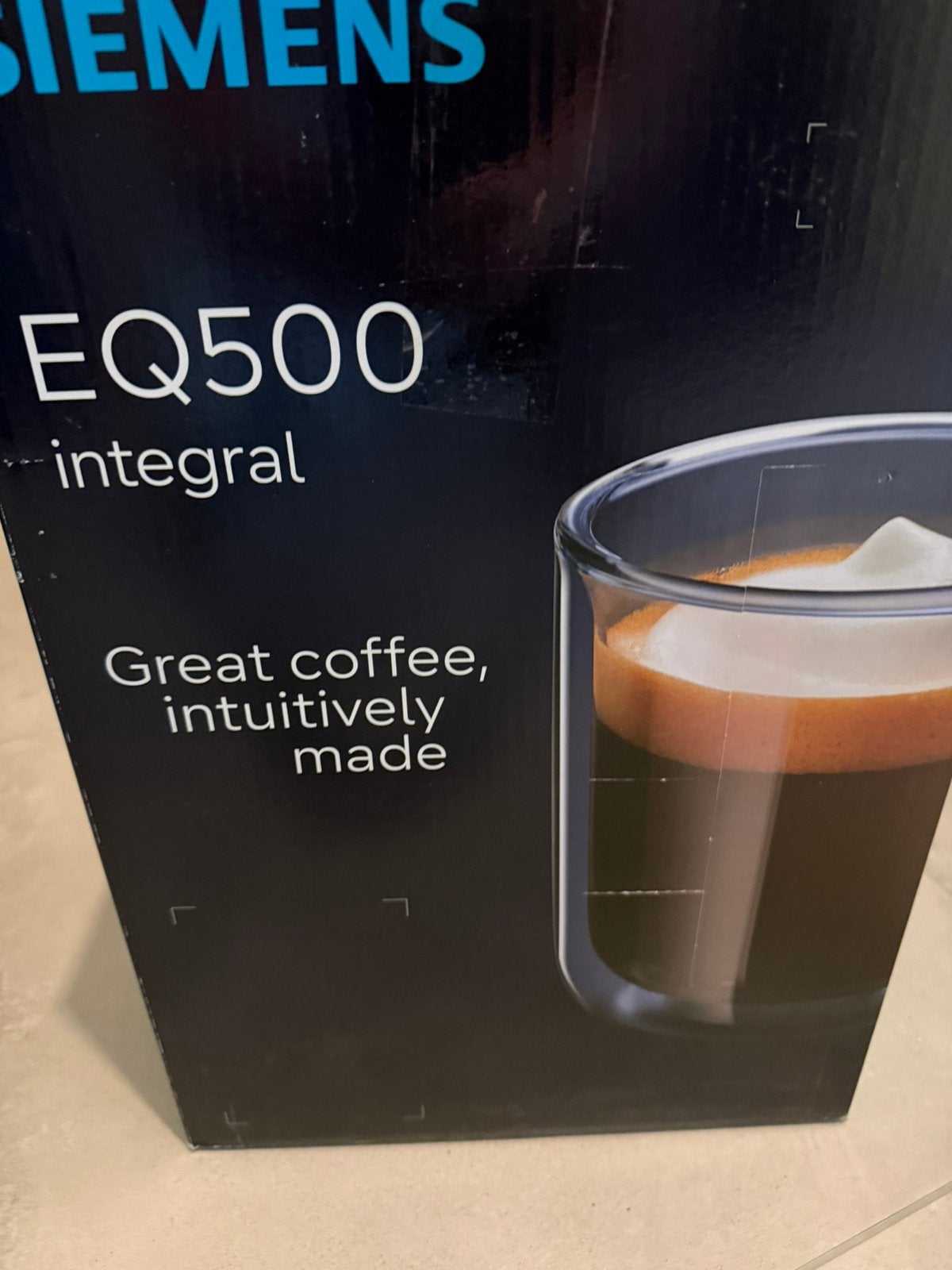 Siemens eq500 nooit gebruikt!, Electroménager, Cafetières, Enlèvement, Neuf