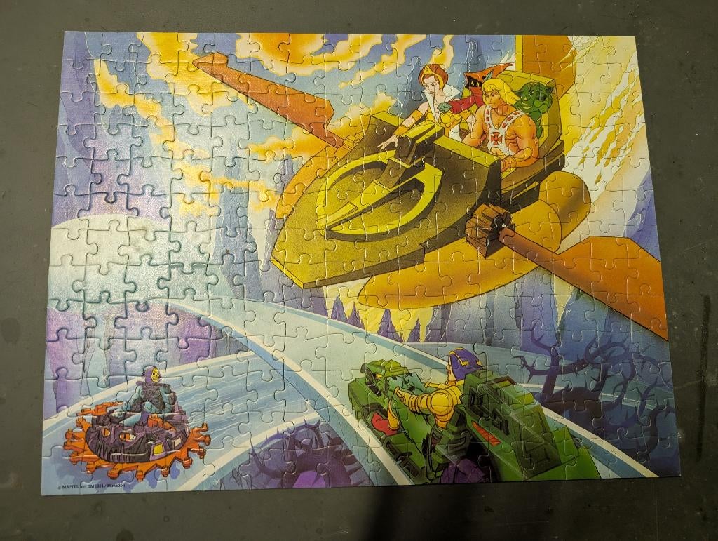 Puzzle "Maitres de l'univers", Enlèvement ou Envoi, Plus de 50 pièces, Comme neuf, 6 ans ou plus