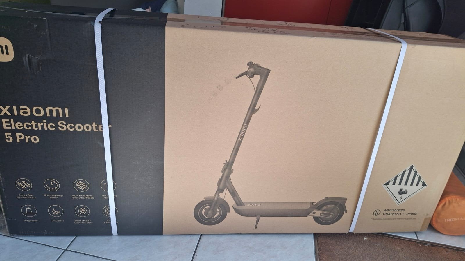Trottinette électrique Xiaomi 5 Pro neuve, Vélos & Vélomoteurs, Enlèvement, Neuf, Step électrique (E-scooter), Xiaomi