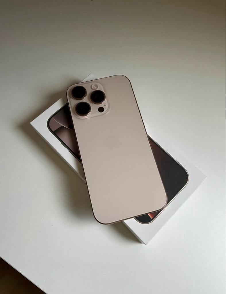 iPhone 16 pro 128 Go, Télécoms, Téléphonie mobile | Apple iPhone, IPhone 16 Pro, 128 GB, Reconditionné, Or
