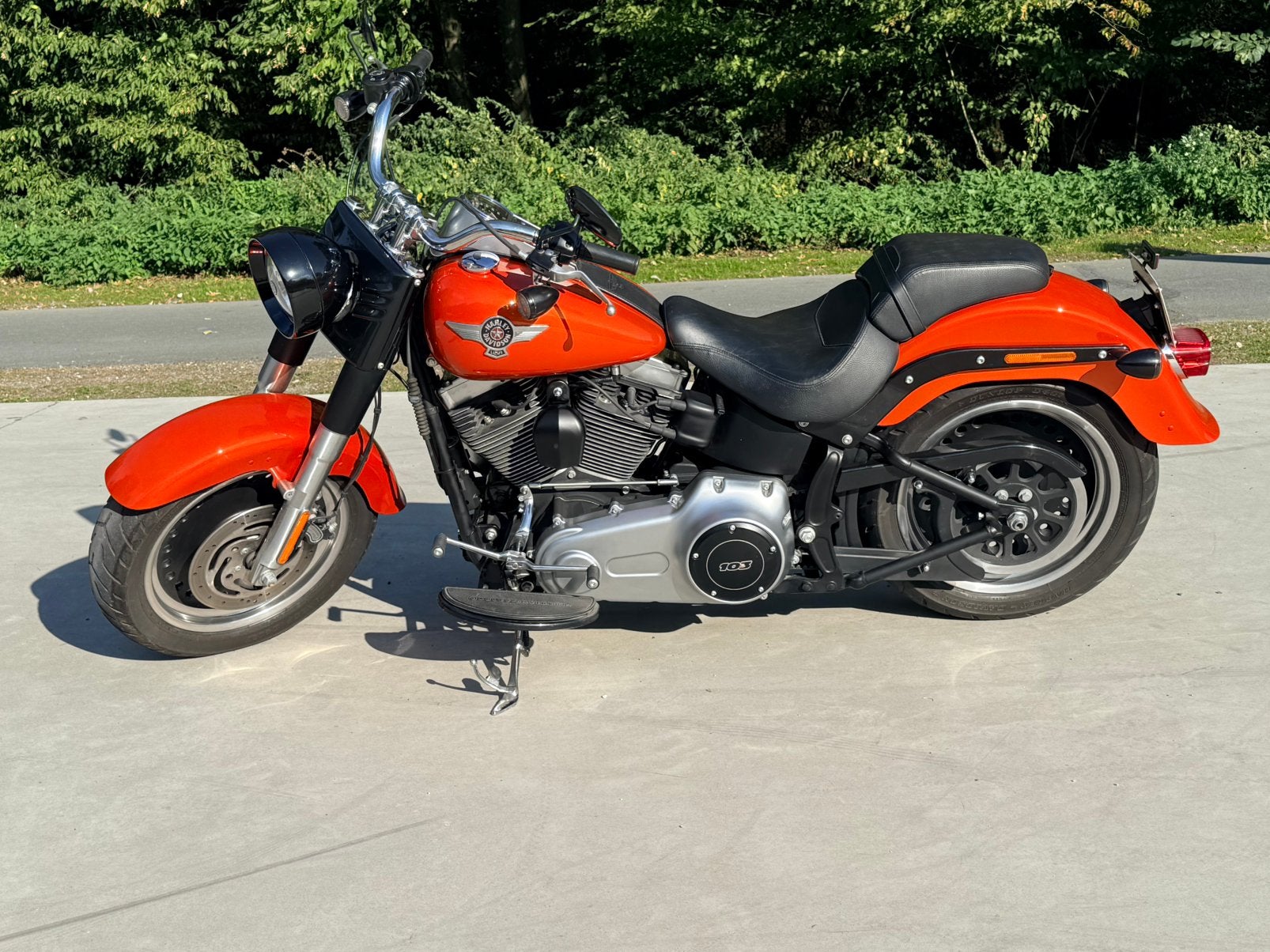 Fat Boy 103 ci de 2012 - 6.900 km - de toute beauté !, Permis Moto A, Occasion, Plus de 35 kW, Chopper