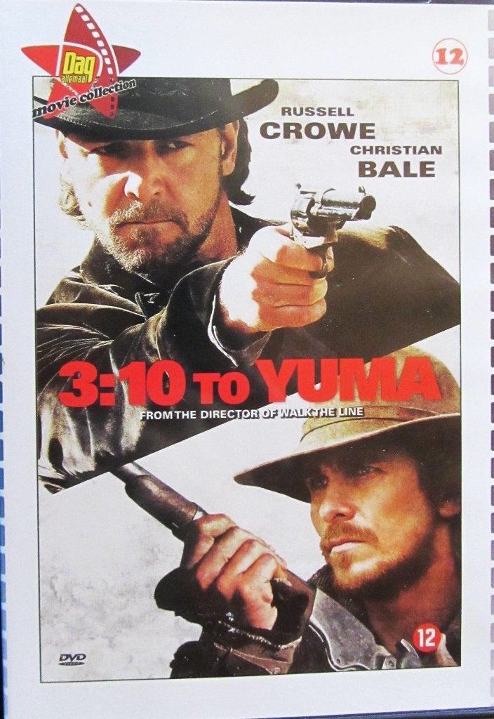 DVD WESTERN- 3:10 TO YUMA, CD & DVD, DVD | Action, Enlèvement ou Envoi, Anglais, Tous les âges, Autres genres